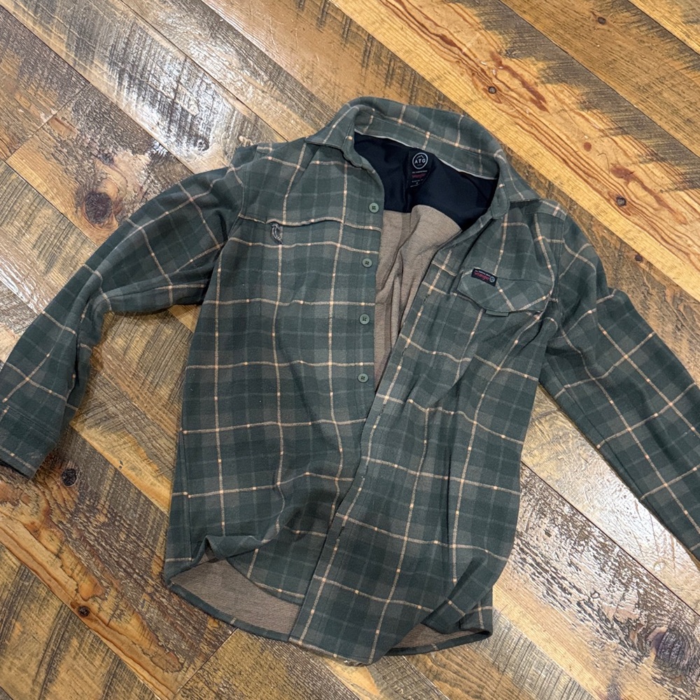 Women Green Plaid Jacket